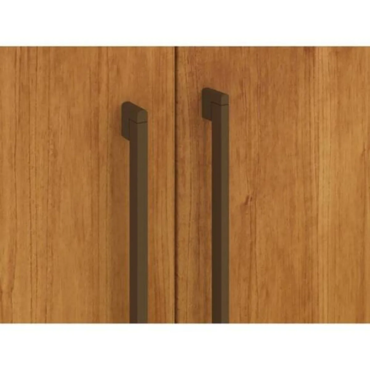 Guarda-Roupa Casal Sevilla Com Espelho 6 portas 8 Gavetas e Pés Cinamomo - TCIL